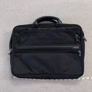 Tumi Black Men's Laptop Sleeve with handles